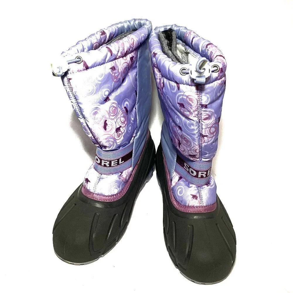 Sorel Cub Boots Purple Sweet Pea Women Size 7